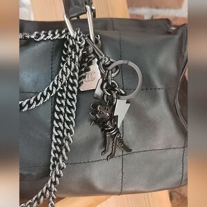 Coach Skeleton Rexy Charm Pewter